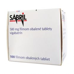 Сабрил (Вигабатрин) таблетки 500мг №100 (100 таблеток) в Нефтеюганске и области фото