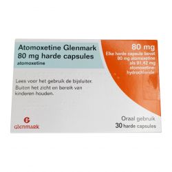 Атомоксетин 80 мг Европа :: Аналог Когниттера :: Glenmark капс. №30 в Нефтеюганске и области фото