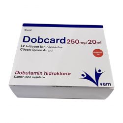 Добутамин Добкард Dobcard (dobutamine) р-р д/ин амп 250мг/20мл в Нефтеюганске и области фото