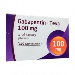 Габапентин 100 мг Тева капс. №100 в Нефтеюганске и области фото
