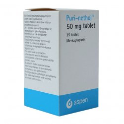 Пури-нетол (Пуринетол, Меркаптопурин) в таблетках 50мг N25 в Нефтеюганске и области фото