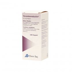 Тромборедуктин (Анагрелид) капс. 0,5 мг 100шт в Нефтеюганске и области фото