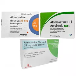 Атомоксетин 25 мг Европа :: Аналог Когниттера :: Glenmark / Aurobindo /Amarox капс. №30 фото
