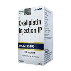 Оксалиплатин Oxazer конц. для приг. инъекц. р-ра 2мг/мл 50мл фл.100мг в Нефтеюганске и области фото