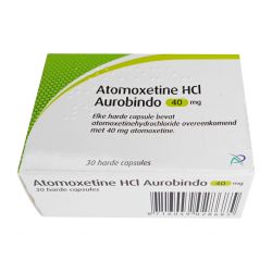 Атомоксетин HCL 40 мг Европа :: Аналог Когниттера :: Aurobindo капс. №30 в Нефтеюганске и области фото